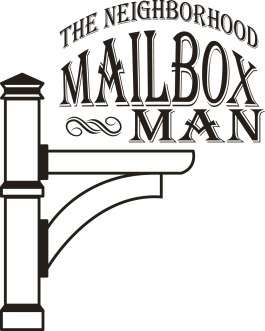 The Neighborhood Mailbox Man logo final