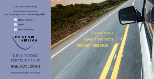 On Our Route promo flier back