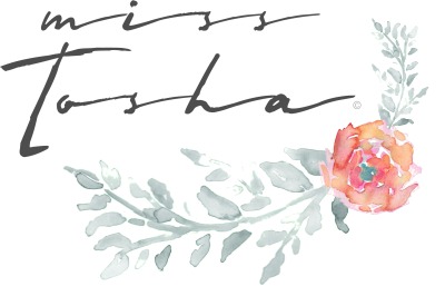 Miss Tosha floral logo